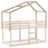 Toit de lit pour enfants 213x95,5x144,5 cm bois de pin massif 532334532334