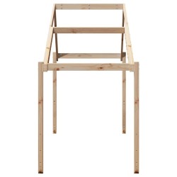 Toit de lit pour enfants 213x95,5x144,5 cm bois de pin massif 532334532334