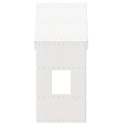 Toit de lit pour enfants blanc 60x89x134,5cm bois de pin massif 532338532338