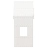 Toit de lit pour enfants blanc 60x89x134,5cm bois de pin massif 532338532338
