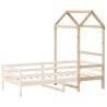 Toit de lit pour enfants 98x70x176,5 cm bois de pin massif 532339532339