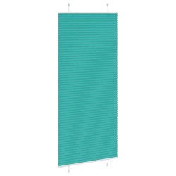 Store plissé vert pétrole 90x200 cm largeur du tissu 89,4 cm 532346532346