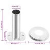 Supports de main courante pour échelle de piscine 2 pcs 532352532352