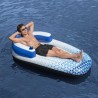 Bestway Chaise longue flottante Hydro Force 183x97 cm Bleu 532354532354