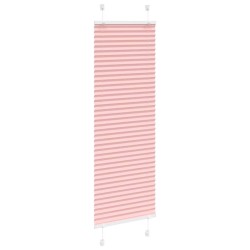 Store plissé rose 50x100 cm largeur du tissu 49,4 cm polyester 532357532357