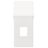 Toit de lit pour enfants blanc 60x99x139,5cm bois de pin massif 532363532363