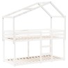 Toit de lit pour enfants 203x80,5x142 cm bois de pin massif 532365532365