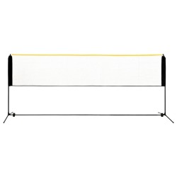 Filet de badminton réglable 400x103x94-158 cm Métal  532370532370