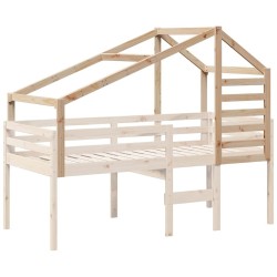 Toit de lit pour enfants 188x82x113 cm bois de pin massif 532373532373