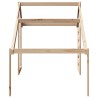Toit de lit pour enfants 188x82x113 cm bois de pin massif 532373532373