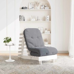 Canapé-lit futon avec matelas 60x206x11 cm bois massif de pin 532375532375