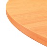 Dessus de table rond cire marron Ø90x2,5 cm bois de pin massif 532379532379