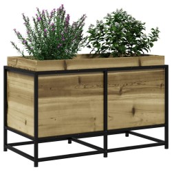 Jardinière 80x40x50 cm bois de pin imprégné 532383532383