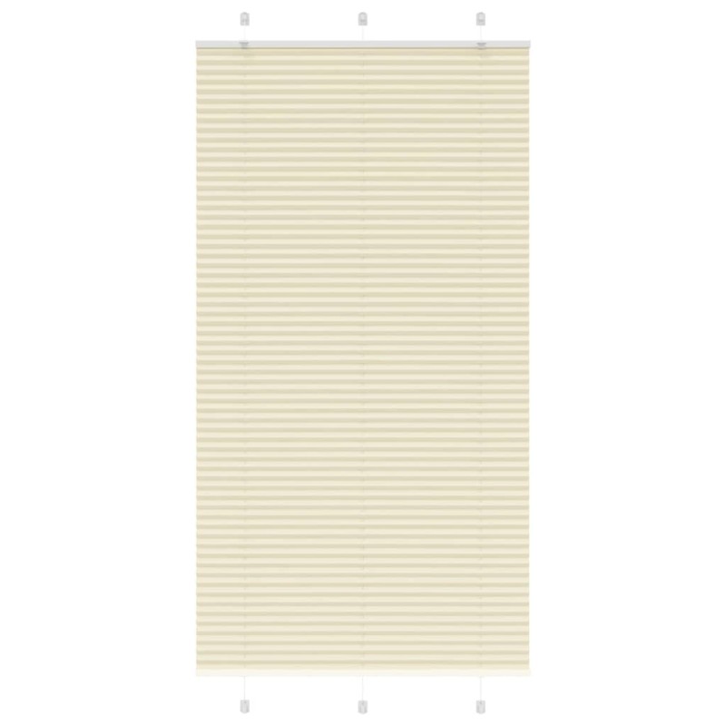 Store plissé crème 105x200cm largeur du tissu 104,4cm polyester 532384532384