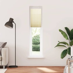Store plissé crème 40x200 cm largeur du tissu 39,4 cm polyester 532385532385