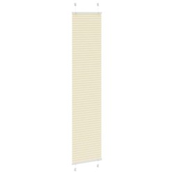 Store plissé crème 40x200 cm largeur du tissu 39,4 cm polyester 532385532385