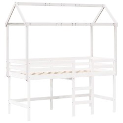 Toit de lit pour enfants 207x95,5x159 cm bois de pin massif 532387532387
