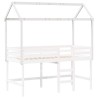 Toit de lit pour enfants 207x95,5x159 cm bois de pin massif 532387532387