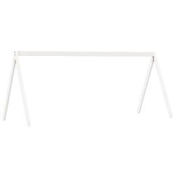 Toit de lit pour enfants blanc 199x80,5x88cm bois de pin massif 532390532390