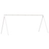 Toit de lit pour enfants blanc 199x80,5x88cm bois de pin massif 532390532390