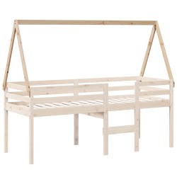 Toit de lit pour enfants 199x80,5x88 cm bois de pin massif 532391532391