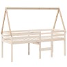 Toit de lit pour enfants 199x80,5x88 cm bois de pin massif 532391532391