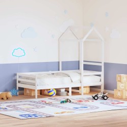 Toit de lit pour enfants 118x70x176,5 cm bois de pin massif 532397532397