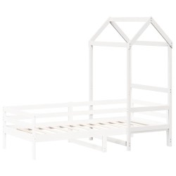 Toit de lit pour enfants 118x70x176,5 cm bois de pin massif 532397532397