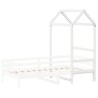 Toit de lit pour enfants 118x70x176,5 cm bois de pin massif 532397532397