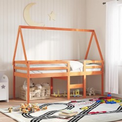 Toit de lit pour enfants 199x80,5x88 cm bois de pin massif 532398532398