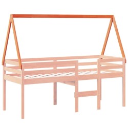 Toit de lit pour enfants 199x80,5x88 cm bois de pin massif 532398532398
