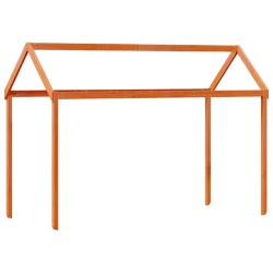 Toit de lit pour enfants 207x95,5x159 cm bois de pin massif 532400532400