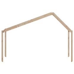 Toit de lit pour enfants 203x80,5x142 cm bois de pin massif 532401532401
