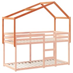 Toit de lit pour enfants 203x95,5x142 cm bois de pin massif 532404532404