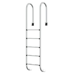 Échelle de piscine 54x38x211 cm acier inoxydable 304 532405532405