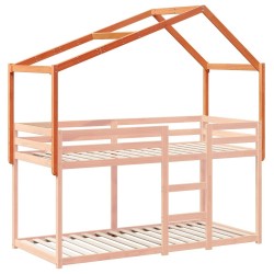 Toit de lit pour enfants 203x80,5x142 cm bois de pin massif 532410532410