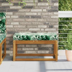 Coussin de Siège d'Extérieur Feuilles Tropicales 80 x 40 x 8 cm 532418532418