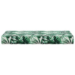 Coussin de Siège d'Extérieur Feuilles Tropicales 80 x 40 x 8 cm 532418532418
