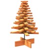 Arbre de Noël en bois pour décoration 80 cm bois de pin massif 532424532424