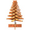 Arbre de Noël en bois pour décoration 80 cm bois de pin massif 532424532424
