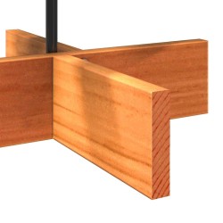 Arbre de Noël en bois pour décoration 80 cm bois de pin massif 532424532424