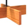 Arbre de Noël en bois pour décoration 80 cm bois de pin massif 532424532424