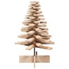 Arbre de Noël en bois pour décoration 80 cm bois massif de pin 532431532431