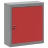Armoire à outils avec étagère Rouge et Gris 50 x 20 x 55 cm 532434532434