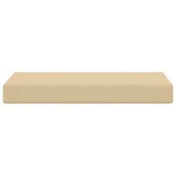 Coussin de Siège d'Extérieur Beige 80 x 40 x 8 cm 532435532435