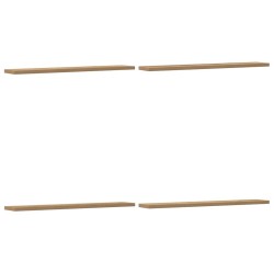 Étagères murales 4 pcs chêne artisanal 60x20x1,5 cm 532438532438