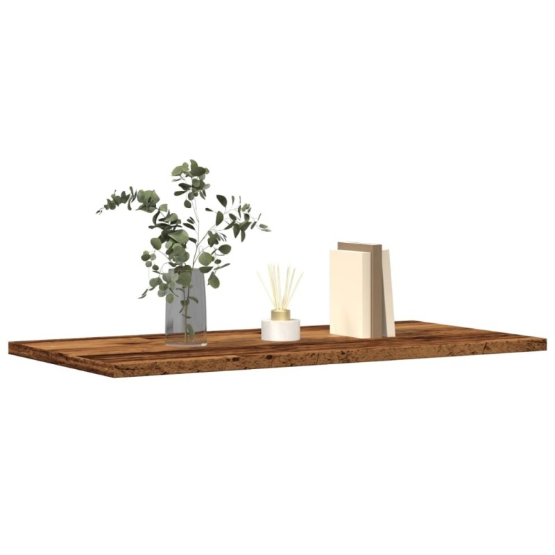 Étagères murales 4 pcs vieux bois 60x30x1,5cm bois d'ingénierie 532439532439