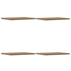 Panneau de bibliothèque 4 pcs chêne artisanal 40x30x1,5 cm 532446532446