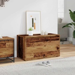Banc d'entrée 80x40x45 cm vieux bois bois d'ingénierie 532450532450