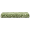 Coussin de Siège d'Extérieur Feuilles Vertes 80 x 40 x 8 cm 532451532451